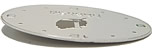 Watch dial with Etched Logo
